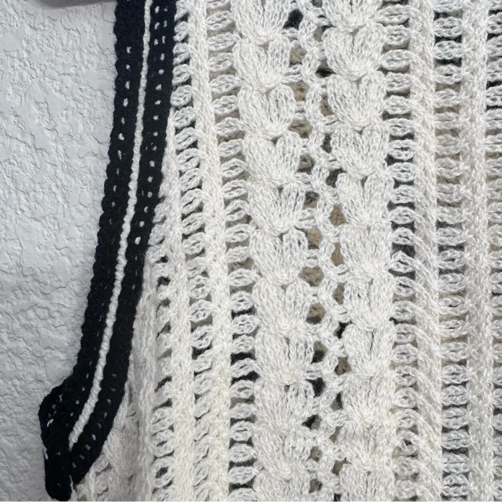 Crochet Floral Vest | Cottagecore Granny Core Sweater Vest